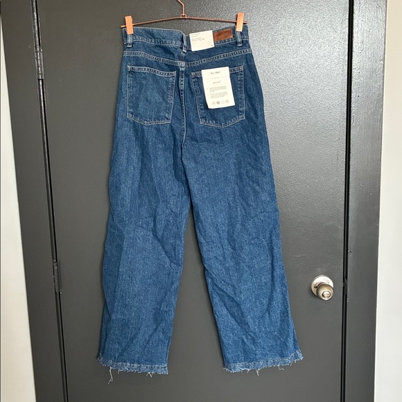 NWT DL1961 Hepburn Wide Leg High-rise Ankle Jeans Sz 26 - Picture 10 of 12